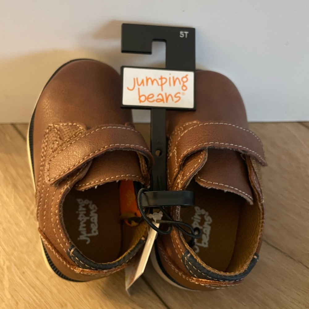 Jumping Beans Tan Baby Walker Shoes